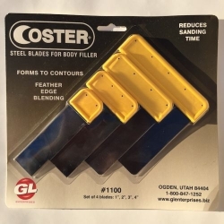 COSTER STEEL SPREADERS 4/PK ASSORTMENT